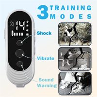 Fernbedienungs-Hundetrainingshalsband Manuell Automatisch Wiederaufladbar Wasserdicht Schock-Antibell-Halsband für Hundetraining