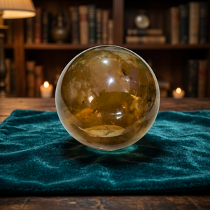 Esferas de bola de cuarzo ahumado de gran tamaño, venta al por mayor, artesanías de cristal, piedras naturales, Feng Shui, rocas decorativas de Reiki, esferas minerales - Product Image 3