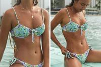 Maillots de bain usine OEM Bikini personnalisé ensemble femmes String maillot de bain haut jambe coupe Sexy 2 pièces maillot de bain