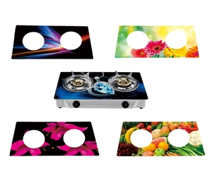 Struttura solida cucina cucina cucina cucina a Gas pezzi di ricambio <span class=keywords><strong>in</strong></span> <span class=keywords><strong>vetro</strong></span> temperato copertura superiore per piani cottura a Gas per alberghi - Product Image 6