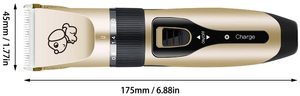 Tosatrice Professionale per Animali Domestici con Pettini Guida per Cani, Gatti, Cavalli e Altri Animali Domestici - Kit Toelettatura - Product Image 4