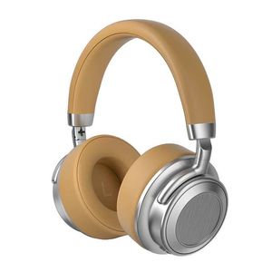 Factory Wireless Headphone Portable High Quality Popular Metal Design Brown Gaming Sport Headsets High - Product Image 1