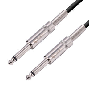 Rohs CE jinsanhu high quality golden audio guitar music instrument audio <strong>cable</strong> wire <strong>jack</strong> to <strong>rca</strong> <strong>jack</strong> <strong>6.35</strong> 6.3 6.25 wholesale - Product Image 1