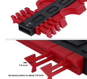 Khuyến mãi nóng: Thước đo đường cong 10 inch, dụng cụ đo hình dạng, khuôn mẫu, dụng cụ sao chép đường cong - Product Image 6