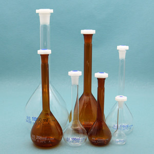 Matraz volumétrico de laboratorio de vidrio, matraz de medición de alta calidad - Product Image 6