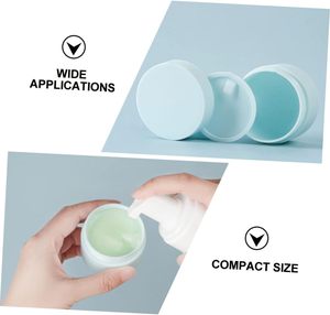 Pot cosmétique rond en plastique noir rechargeable, qualité alimentaire PET, pour crème corporelle, avec couvercle à vis, 250ml 400ml 500ml, logo personnalisé - Product Image 2