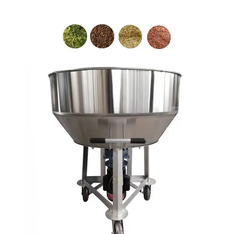 Automatic High Efficiency High Horsepower Motor Flat Mouth Feed Mixer For Mixer Machine