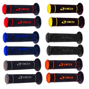 Manopole Universali per Moto in Gomma Antiscivolo Compatibili con Manubri Modificati RCB - Product Image 2
