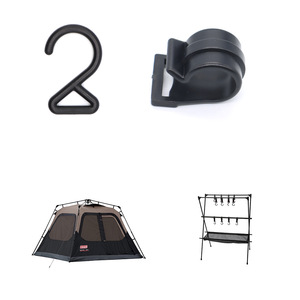 Gancho para poste de tienda de campaña KJM de plástico de 20 mm para accesorios de bolsa de equipo de camping - Product Image 4