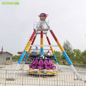 Manège Pendule Underdrive 12 places en Acier et Fibre de Verre Certifié CE, pour Parc d'Attractions Intérieur/Extérieur, Prix Usine - Product Image 4
