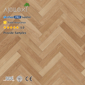 Suelo de Parqué de Madera de Roble de Estilo Europeo, Cepillado, de 15 mm y 18 mm, Madera Maciza, Diseño de Espiga, para Salón - Product Image 1