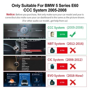 NaviHua for BMW 5 Series E60 CCC 2005 2010 Car Upgrade 8.8'' OEM Touch Screen Carplay Car Radio <b>Auto</b> Stereo GPS Car DVD Player - Product Image 4