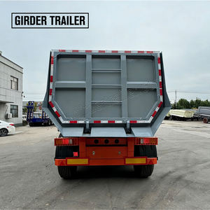 Semirremolque Volquete <span class=keywords><strong>de</strong></span> Servicio Pesado con Suspensión Neumática Tipo U <span class=keywords><strong>de</strong></span> 2-6 Ejes y 40-120 Toneladas, Precio <span class=keywords><strong>de</strong></span> Fábrica - Product Image 2