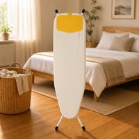 Planche à repasser murale pliable à double usage pour la maison et le commerce, plateforme de repassage moderne, élégante et compacte