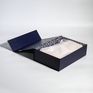 Custom Logo Magnetic Closure Foldable Rigid Gift <b>Box</b> Eco-Friendly Recyclable <b>Flat</b> <b>Pack</b> Packaging for Cosmetic Apparel - Product Image 2