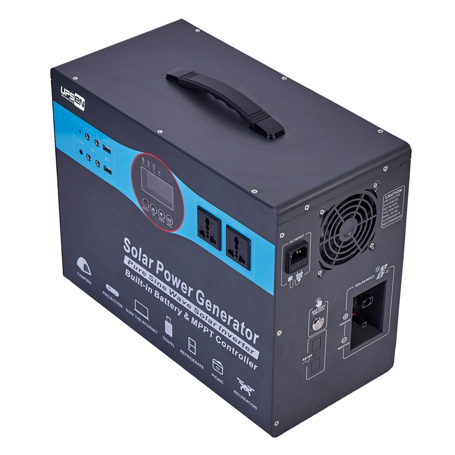 Power Portable Electric 5000w 200w 5kw Solar Power Generator 2000w with Panel Completed Set 1kwh 1000watts for Home · image 3