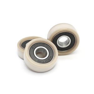 Rodamiento de Polea Plana 696RS de Suministro Directo de Fábrica, Acero+PEEK Resistente al Desgaste, 6*17*7mm, Polea Recubierta de Goma para Asientos de Auto, Mecanismos de Silla - Product Image 4