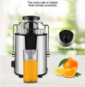 Extractor de Jugos de Acero Inoxidable, Filtro para Jugos de Frutas, Máquina de Jugo de Naranja Totalmente Automática Sin Filtro - Product Image 3