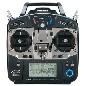 Futaba T10J 10JとR3008SBは、RCヘリコプターマルチコプターFPV FASSTEST SYSTEM DIY用の10チャンネル2.4GHz無線システムを受信します