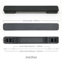 Poignée de remplacement pour valise en plastique noir de haute qualité, poignée de valise 20 cm, pièces de poignée de valise