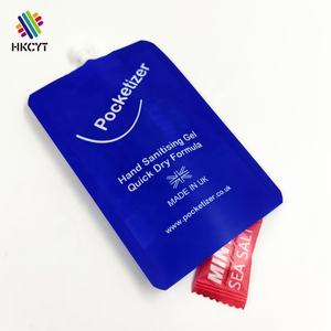 Custom 10ml 20ml Size Spout <b>Pouch</b> Aluminum Foil Transparent Cosmetic Packaging Liquid <b>Water</b> Bags Refillable Bag With Spout - Product Image 2