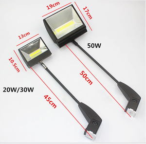 Lámpara LED <span class=keywords><strong>de</strong></span> Exhibición con Brazo Flexible <span class=keywords><strong>de</strong></span> 20/30/50W, Foco para Exhibición con Cuello <span class=keywords><strong>de</strong></span> Cisne, Certificación CE para Stands <span class=keywords><strong>de</strong></span> Ferias Comerciales <span class=keywords><strong>y</strong></span> Museos - Product Image 6