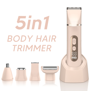 Épilateur électrique 5 en 1 sûr et indolore pour le visage, le corps, le bikini, les aisselles, étanche, <span class=keywords><strong>rasoir</strong></span> électrique pour femmes - Product Image 6