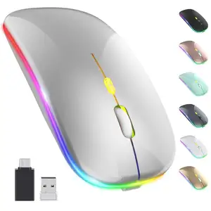 COO 4D Rechargeable Mouse Wireless Ultra Thin Silent Computer Laptop Rechargeable Wireless Mouse