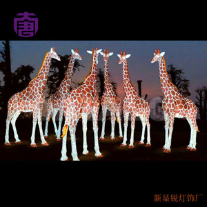 Christmas Lights Outdoor Waterproof Giraffe LED Motif Light - Product Image 2
