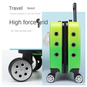 Modieuze Plastic Kattenrugzak Nieuwe Generatie Schattige Draagbare Reistas Voor Huisdieren Ruimtecapsulestijl - Product Image 3