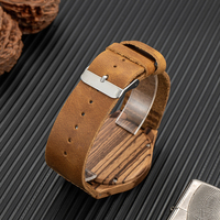 Ensemble de montres à quartz pour homme TJW Luxury, édition limitée, bracelet en cuir Crazy Horse, portefeuille, cadran sport/mode/monnaie, boîtier en bois, aiguilles