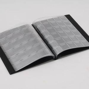 Tiền xu theo chiều dọc thu thập sách 240 chiếc Album tiền xu với kích thước bỏ túi 30*30mm - Product Image 2