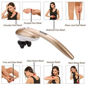 Masajeador corporal de mano con batería Luyao con calor - Product Image 6