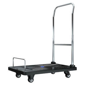 <span class=keywords><strong>Chariot</strong></span> à plateau plat portable 70*42, capacité de <span class=keywords><strong>150</strong></span> <span class=keywords><strong>kg</strong></span>, <span class=keywords><strong>chariot</strong></span> de transport <span class=keywords><strong>pliable</strong></span> à quatre roues avec roues pivotantes à 360 degrés - Product Image 4