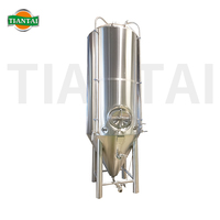 Équipement de bière 1000L 10HL pour le brassage de bière Veste de vapeur Équipement de brasseur de chauffage