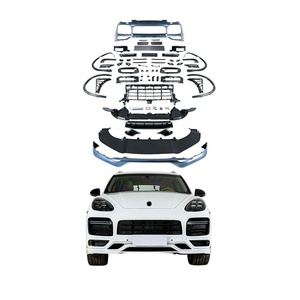 Nouveau kit carrosserie SportDesign 9Y0/9YA 958.1 2011-2011 amélioré, pare-chocs avant avec feux antibrouillard et lèvre avant pour Cayenne - Product Image 1