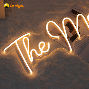 Nuovo arrivo 12V flex wedding lettere al neon insegne nome al neon segno di insegne al neon - Product Image 4