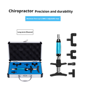 Penjualan terlaris Harga terbaik Manual Chiropractic Orthopedic Gun 300N 6-posisi penyesuaian kekuatan traksi dan perangkat koreksi