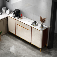 Buffet de luxe en bois pour salle à manger, meubles de maison, fabricant de buffets, armoires de rangement, haute qualité, prix bas
