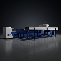 Machine de découpe laser Hans Laser à chargement automatique 1,5 kW/3 kW/6 kW pour tubes ronds/carrés, système de contrôle Cypcut pour métal