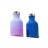 Diffuseur de parfum en verre de luxe 100 ml avec coffret cadeau élégant, faible MOQ