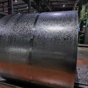 Vendita Diretta dalla Fabbrica Lamiera di Acciaio Zincato Dx51d Dx52d a Basso Prezzo Bobine di Acciaio Zincato a Caldo - Product Image 1