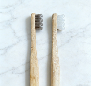 <span class=keywords><strong>Cepillo</strong></span> de <span class=keywords><strong>dientes</strong></span> de bambú con cerdas nano y mango de fibra de carbón vegetal, suave para encías sensibles, venta al por mayor - Product Image 2