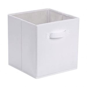 Household 4 Pack Closet Organizer <b>Basket</b> <b>Cube</b> Box Foldable Fabric Storage Bin for Clothes - Product Image 4