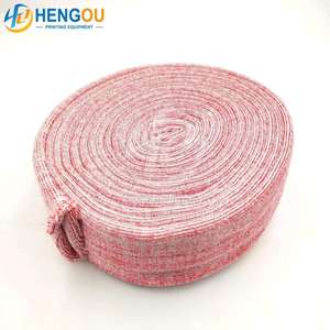 75mm Largeur Colle À Eau Manchon Rouleau Tissu Coover Coton Machine D'impression Pièces De Rechange Consommables - Product Image 1