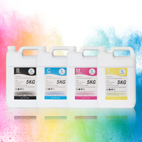 PO-TRY Laris Manis 5L Cepat Kering Ketahanan Warna Tinggi CMYK Pencetakan Digital untuk Sublimasi untuk I3200-A1/4720