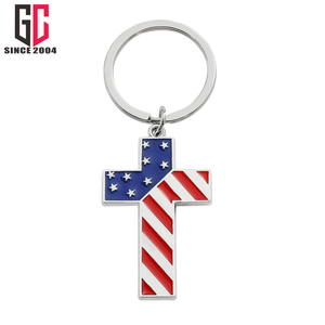 14 Năm Nhà Máy Tùy Chỉnh Kim Loại Mỹ Độc Lập Ngày Cờ Keychain Mặt Dây Chuyền Cờ Tình Yêu Bức Tượng Tự Do Ngọn Đuốc New York <span class=keywords><strong>NY</strong></span> - Product Image 3