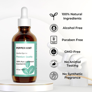 <span class=keywords><strong>Huile</strong></span> de menthe poivrée OEM de qualité supérieure, 100 % pure et naturelle, biologique, pour les cheveux, avec support de marque privée et échantillon disponible – Approvisionnement direct usine - Product Image 3