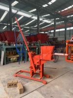 Presse à briques en terre cuite à emboîtement, compacteur manuel