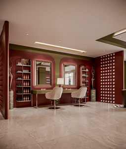 Estación de Manicura de Lujo con Diseño de Tienda de Salón Integral y Servicio de Producción de Mobiliario - Product Image 1